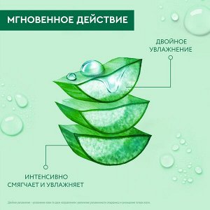 Чистая Линия молочко для тела воздушное Двойное увлажнение, мята и сок алоэ 250 мл