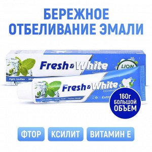 Зубная паста LION Fresh Cool Mint 160 мл мятная прохлада