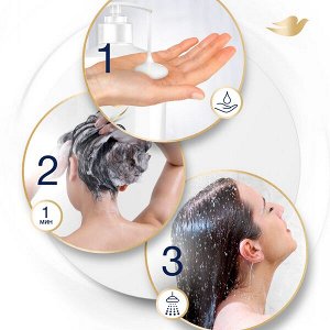 NEW ! Dove шампунь для поврежденных волос HAIR THERAPY ИНТЕНСИВНОЕ ВОССТАНОВЛЕНИЕ 630 мл