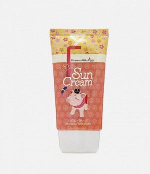 Крем, Солнцезащитный SPF 50+ Milky Piggy Sun Cream, Elizavecca, Ю.Корея, 30 г