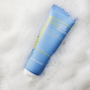 Успокаивающий гель для умывания с азуленом и церамидами SUR. MEDIC+ Azulene Soothing pH Cleanser