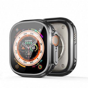 Чехол Watch Ultra 49mm Dux Ducis Samo Series Soft TPU (черный)