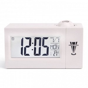 Электронные часы с функцией будильника, термометра и проекцией Control Projection Clock