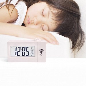 Электронные часы с функцией будильника, термометра и проекцией Control Projection Clock