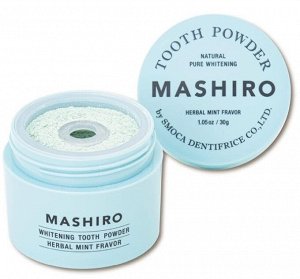 MASHIRO Medicated Whitening Tooth Powder - экономичный отбеливающий зубной порошок