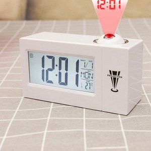 Электронные часы с функцией будильника, термометра и проекцией Control Projection Clock