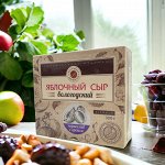 Яблочный сыр без сахара с грецким орехом и черносливом, 300 гр.
