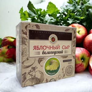 Яблочный сыр без сахара с имбирем, 300 гр.