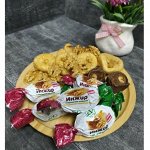 Конфеты из фруктов с орехами в шоколаде