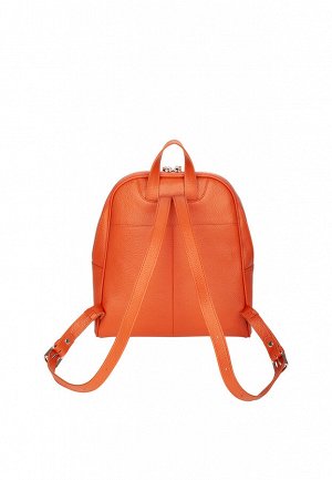 Рюкзак натуральная кожа оранжевый, 78718