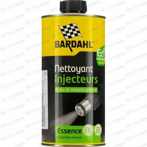 Очиститель инжекторов Bardahl Injector Cleaner, присадка в бензин, бутылка 1л, арт. 11981