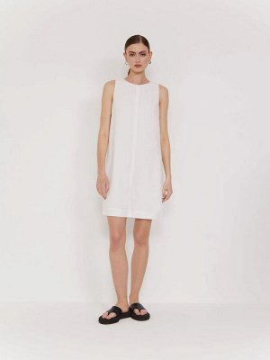 Платье приталенного кроя  цвет: Белый PL1398/creb