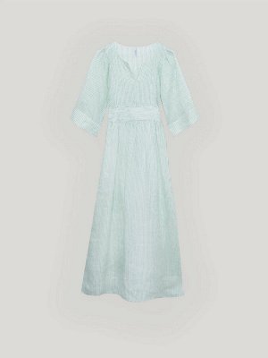 Платье в полоску  цвет: Молочный PL1131/ecola