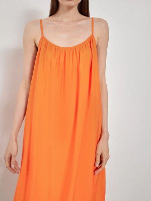 EMKA Сарафан широкого кроя  цвет: Оранжевый PL1297/jolter
