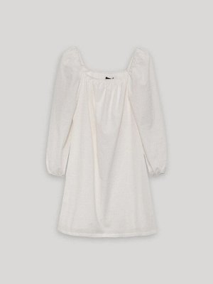 Платье с объемными рукавами, PL1253/decada