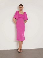 Платье однотонное, PL1395/minato
