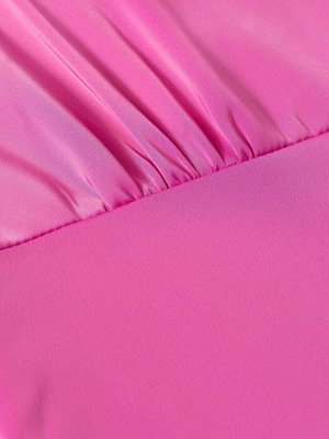 EMKA Платье однотонное  цвет: Розовый PL1395/minato
