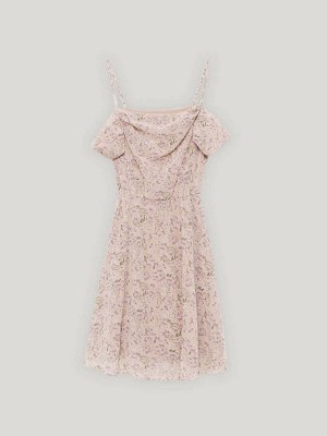EMKA Платье приталенного кроя  цвет: Мультиколор PL1388/foveal