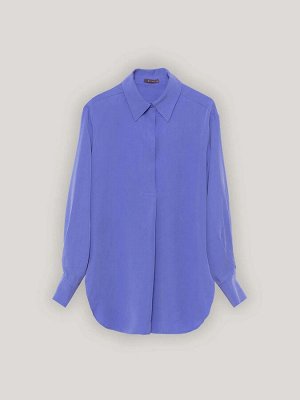 Рубашка широкого кроя  цвет: Синий B2825/farman