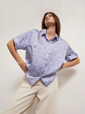 Рубашка с коротким рукавом  цвет: Мультиколор B2301/michio