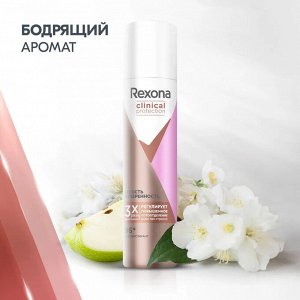 Рексона Дезодорант спрей женский Clinical Protection Сухость и уверенность 75 мл Rexona