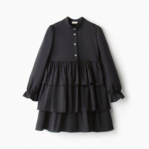Платье для девочки MINAKU цвет чёрный, рост