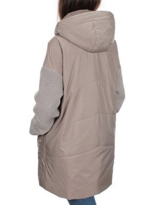 M-6059 BEIGE Куртка демисезонная женская (синтепон 100 гр.)