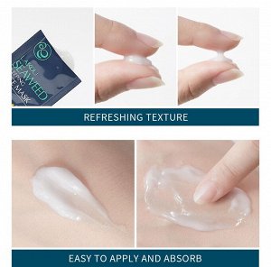 Ночная маска для лица с морскими водорослями LAIKOU Seaweed Sleeping Face Mask, 3 гр.