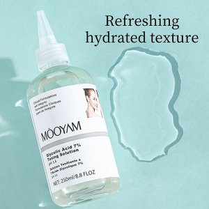 Обновляющий пилинг-тоник с 7% гликолевой кислоты MOOYAM Glycolic Acid 7% Toning Solution, 250 мл.