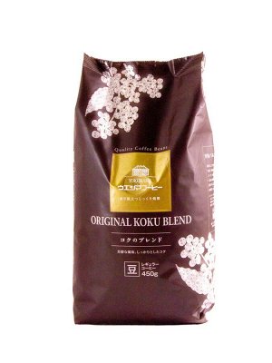 Кофе зерновой,  UESHIMA Original KAORY BLEND, 450г . Япония