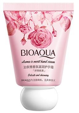 OBO Bioaqua крем д/рук 30 гр. увлажн.,питан. д/в тип.кожи роза туба 1шт / 288шт / BQY53959 / 710919,