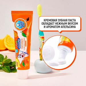 LION "Кодомо" Зубная паста  65гр "Апельсин" (Orange) /36шт/ Таиланд, (тай.версия)