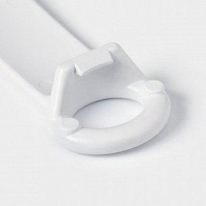 Открывашка винтовых крышек, 14 см, пластик, цвет белый