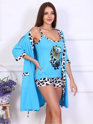 Комплект женский Мини(сорочка_шорты) распродажа