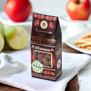 Хрустики яблочные без сахара, 60 гр.
