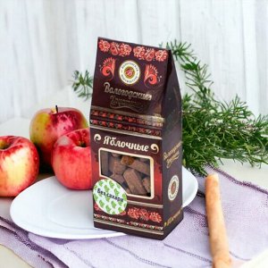 Хрустики яблочные без сахара, 60 гр.