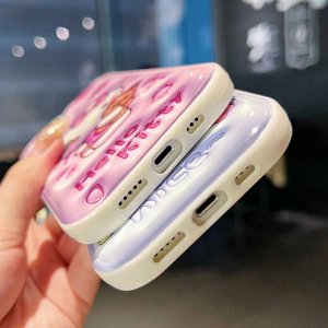 Чехол на Apple iPhone, цвет розовый