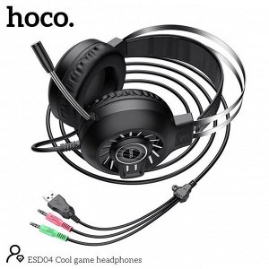 NEW ! Проводные наушники игровая гарнитура HOCO ESD04 Cool Game and Gaming Headphones Мощный бас