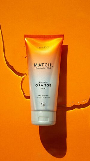 SensiDO Match Blooming Orange Оттеночная маска неоновая оранжевая 200 мл, , шт