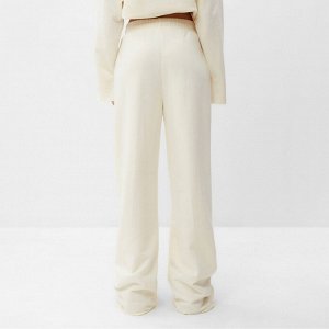 Брюки женские MIST Cozy style, молочный.