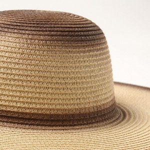 Шляпа женская MINAKU, цв.т.коричнеый, р-р 58