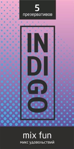 Презервативы INDIGO , 5 штук в уп.