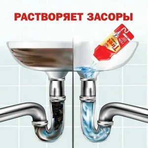 Тирет "Турбо" Гель для чистки труб 1 л