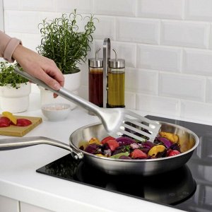 GRILLTIDER, Набор инструментов для барбекю из 3 предметов, нержавеющая сталь.
