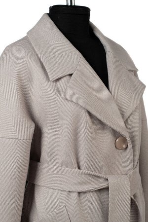 01-11936 Пальто женское демисезонное (пояс)
