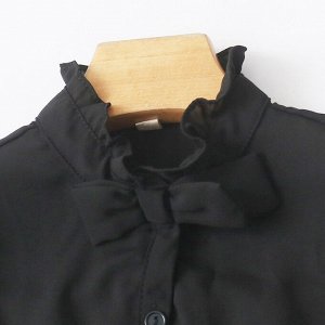 Черная блуза для девочки