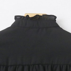 Черная блуза для девочки