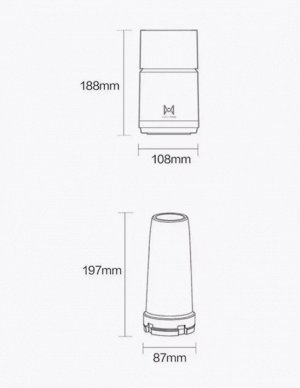 Блендер Xiaomi Pinlo Cooking Machine (PL-L350W1B-01)