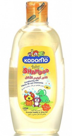 LION "Кодомо" Шампунь детский 100мл Gentle (с экстрактом ромашки) /24шт/ Таиланд