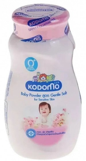 LION "Кодомо" Присыпка  50гр "Увлажняющая" (gentle soft) с экстрактом козьего молока (0+) /72шт/ Таиланд